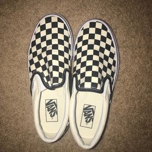 Checkered Vans